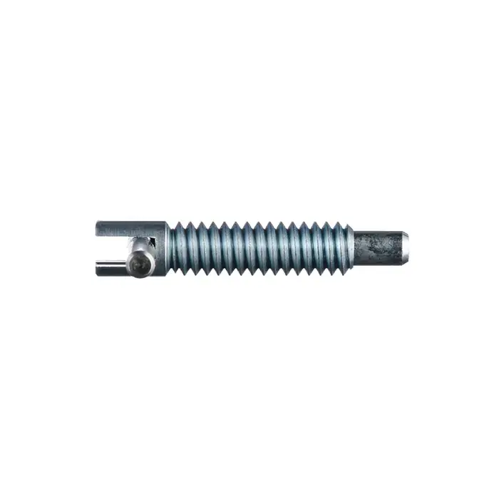 Brand New VLIER FRTM12 M12x1.75 Thread Size, 35.5mm Thread Length, 8mm Plunger Dia., T-Handle Steel Hand Retractable Spring Plunger
