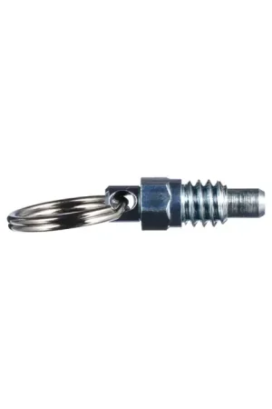 Brand New VLIER PRSN250 1/4"-20 Thread Size, 0.31" Thread Length, 0.160" Plunger Dia., Stubby Pull Ring Steel Hand Retractable Spring Plunger
