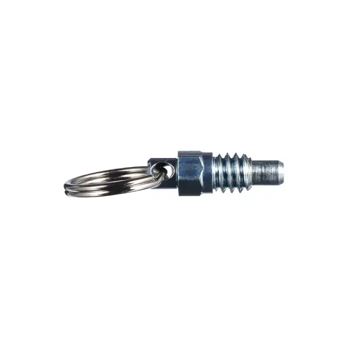 Brand New VLIER PRSN250 1/4"-20 Thread Size, 0.31" Thread Length, 0.160" Plunger Dia., Stubby Pull Ring Steel Hand Retractable Spring Plunger