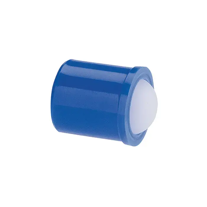 Markdown VLIER HDDPFB6 7mm Body Length, 6mm Body Dia., 1.6mm Max Reach, Delrin Body, Delrin Press Fit Ball Plunger