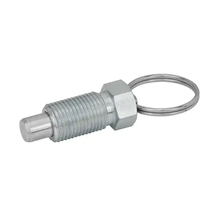 Seasonal Sale J.W. WINCO 717-8-M12-A-ST M12 Thread Size, 0.310" Plunger Dia., 1.18" Handle Dia. Indexing Plunger