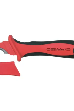 Certified EGA MASTER 73036 Insulated Electricians Cable Stripping Knife Type, Stainless Steel Blade Material Electrician Knife
