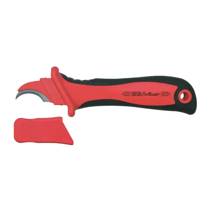 Certified EGA MASTER 73036 Insulated Electricians Cable Stripping Knife Type, Stainless Steel Blade Material Electrician Knife