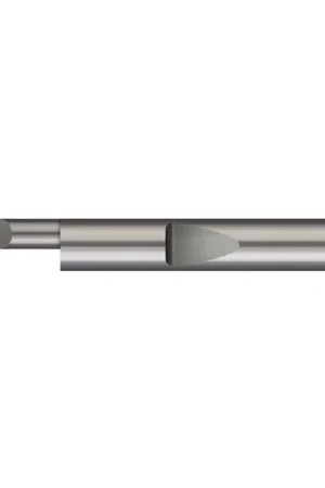 Holiday Sale MICRO 100 QBB-4602500 .460" Min Bore Diam, 2.500" Max Bore Depth, 1/2" Shank Diam., Solid Carbide Boring Bar