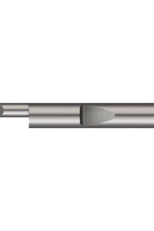Flash Sale MICRO 100 QBT-4601600 .460" Min Bore Diam, 1.600" Max Bore Depth, 1/2" Shank Diam., Solid Carbide Boring Bar