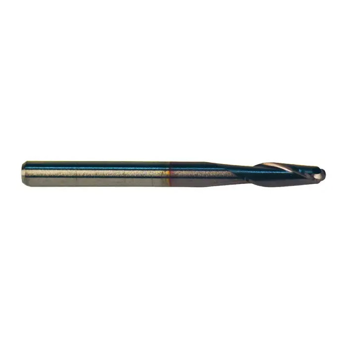 Shop Now M.A. FORD 15050000C 1/2" Size, 1" LOC, 2 Flute, Solid Carbide Ball End Mill