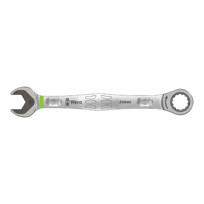 WERA 05073278001 18mm Size, 12 No. of Points, 9-1/4" Overall Length Combination Wrench Sale
