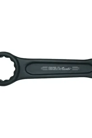 Discount EGA MASTER 61295 1-1/2" Size, 12 No. of Points, Epoxi Powder Matt Black Semi-Texturized Finish Coating Slogging Ring Wrench