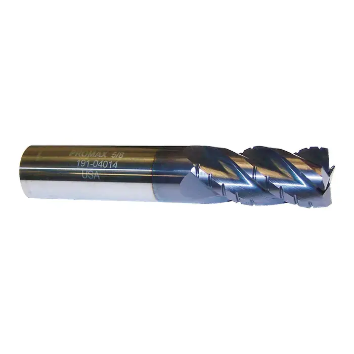 CERATIZIT 12180899 5/16" Size, 3/4" LOC, 4 Flute, Solid Carbide Roughing/Finishing End Mill Crafted
