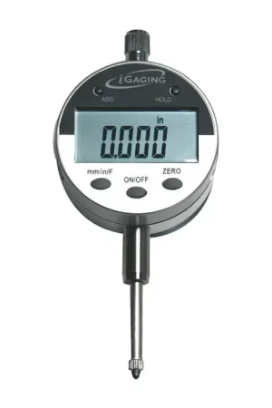IGAGING 35-128 0 - 1" (0 - 25mm) Range, .0005", 0.01mm, 1/128" Resolution Digital Drop Indicator Flash Sale
