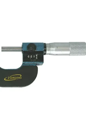 Special Offer IGAGING 36-201-i 0 - 1" (0 - 25mm) Range, .0001" Graduation Flat End Spindle Outside Micrometer
