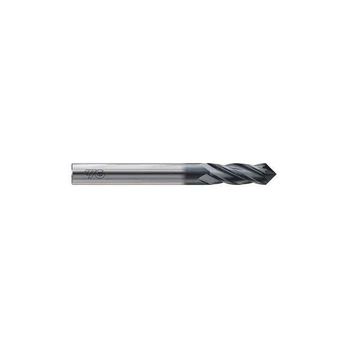 Buy Direct YG1 G9I34024N 3/8" Size, 1" LOC, 4 Flute, 90° Point Angle, Solid Carbide Drill Mill