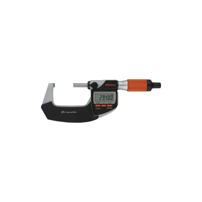 Last Chance MITUTOYO 293-181-40CAL 1 - 2" (25 - 50mm) Range, .0001" Graduation Flat End Spindle Outside Micrometer