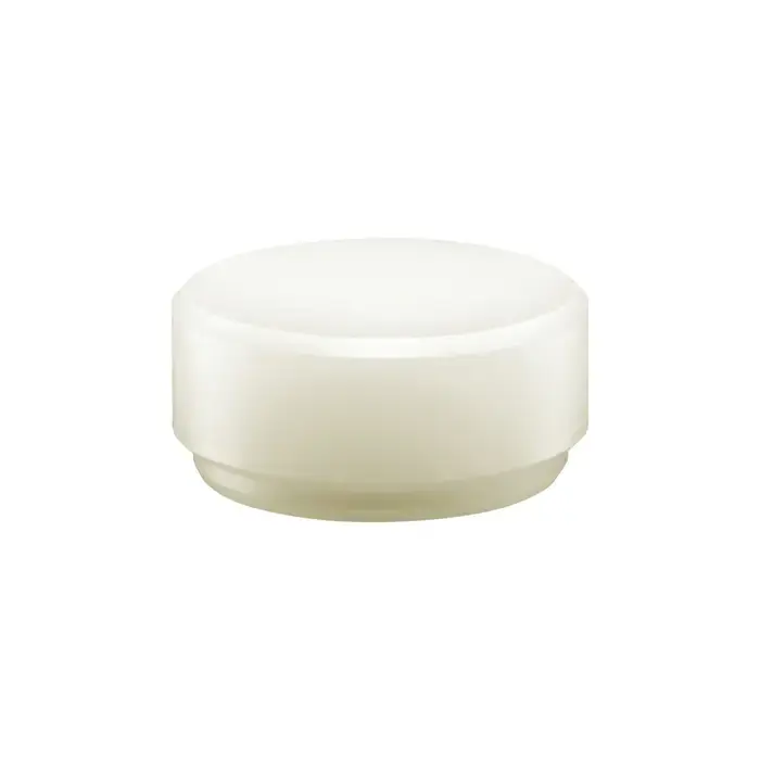 HALDER 3508.02 20mm Face Diameter, Nylon Face Material, White Color Replaceable Face Fast Shipping