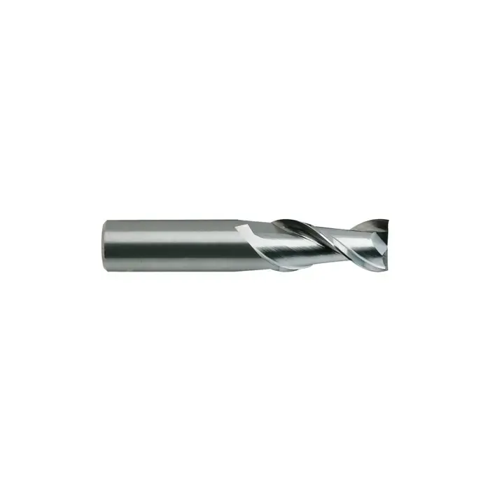 Secure Checkout YG1 02573TC 1/4" Size, 1-1/8" LOC, 2 Flute, TiCN Solid Carbide 2 Flute Finishing End Mill