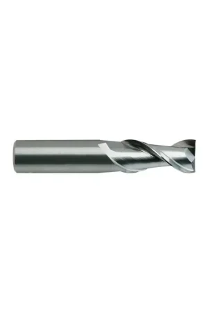 YG1 02579TF 5/16" Size, 1-1/8" LOC, 2 Flute, YG TiAlN Futura Solid Carbide 2 Flute Finishing End Mill Crafted