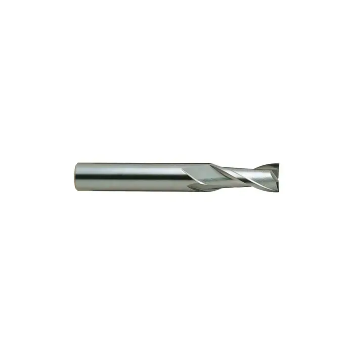 Latest YG1 1552 1/32" Size, 2/25" LOC, 2 Flute, Bright Solid Carbide 2 Flute Finishing End Mill