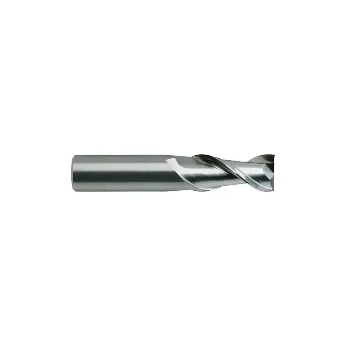 Authentic YG1 18600TN 1" Size, 3" LOC, 2 Flute, TiN Solid Carbide 2 Flute Finishing End Mill