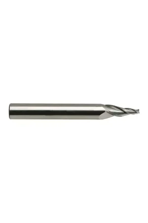 YG1 87584 1/8" Size, 1" LOC, 3 Flute, Bright Solid Carbide Finishing End Mill Premium