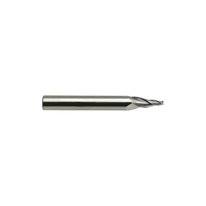 YG1 87596 1/4" Size, 2" LOC, 3 Flute, Bright Solid Carbide Finishing End Mill High Quality