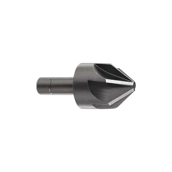 Don't Miss Out KEO 919 Cobalt Countersink, Ø1/2 x 60°, 1/4 Shank, 6 Flutes, min. Cut Ø.156, AlTiN Coated