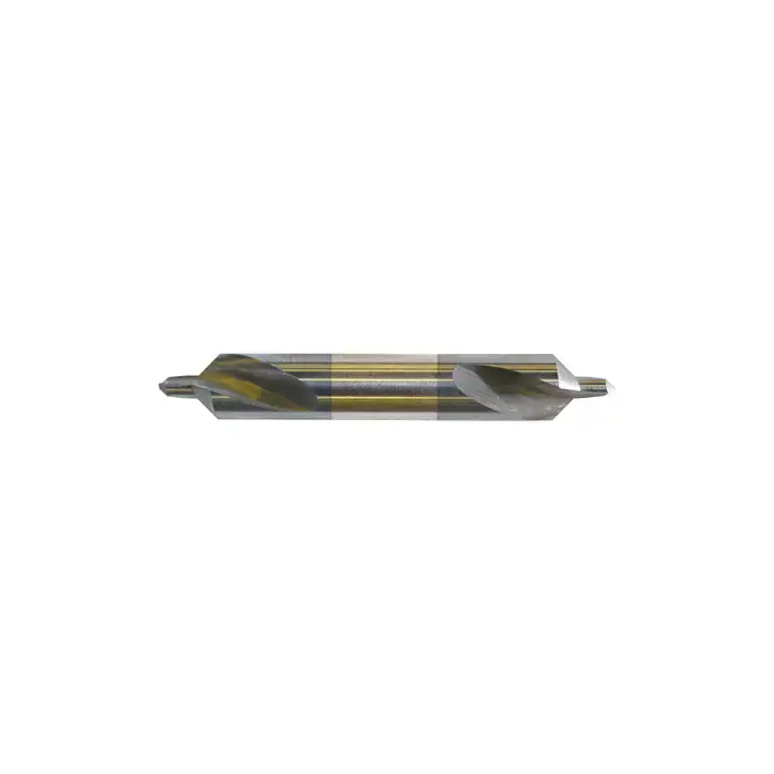 Seasonal Sale KEO 906 HSS 5-0 90° Plain Type Centerdrill, Ø.010 Pilot, 1/8 Body, AlTiN Coated