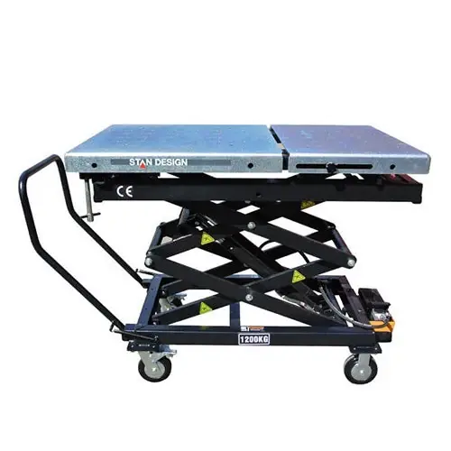 Fan Favorite Stan Design TA2600R Engine & Transmission / Powertran 2,600 lbs Lift Table w/ Hyd Remote Control Pump.