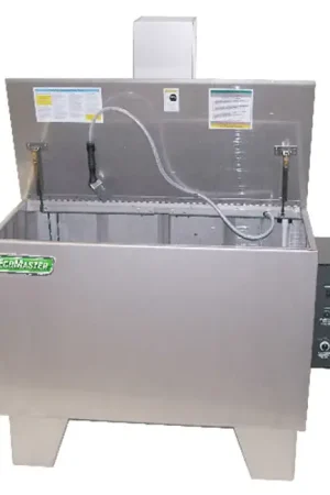 FOUNTAIN INDUSTRIES EcoMaster EM80-231 80-Gallon Heated Agitating Lift Parts Washer PN 60320-01 Flash Sale