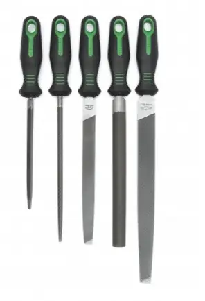 New Arrival 5 Piece. 6", 8" & 10" Anniversary File Set with Ergonomic Handles - No. 22150HIN